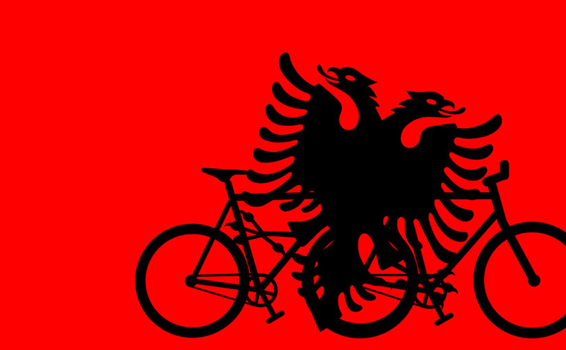 Tandemfahren in Kosovo